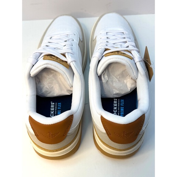 Dockers Men's Frederick Casual Lace-Up Sneaker Shoes White Size 11M NWT/BOX - Picture 9 of 10